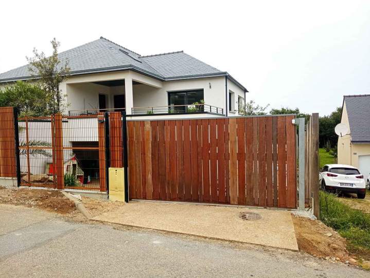 Installation portail Saint-Renan