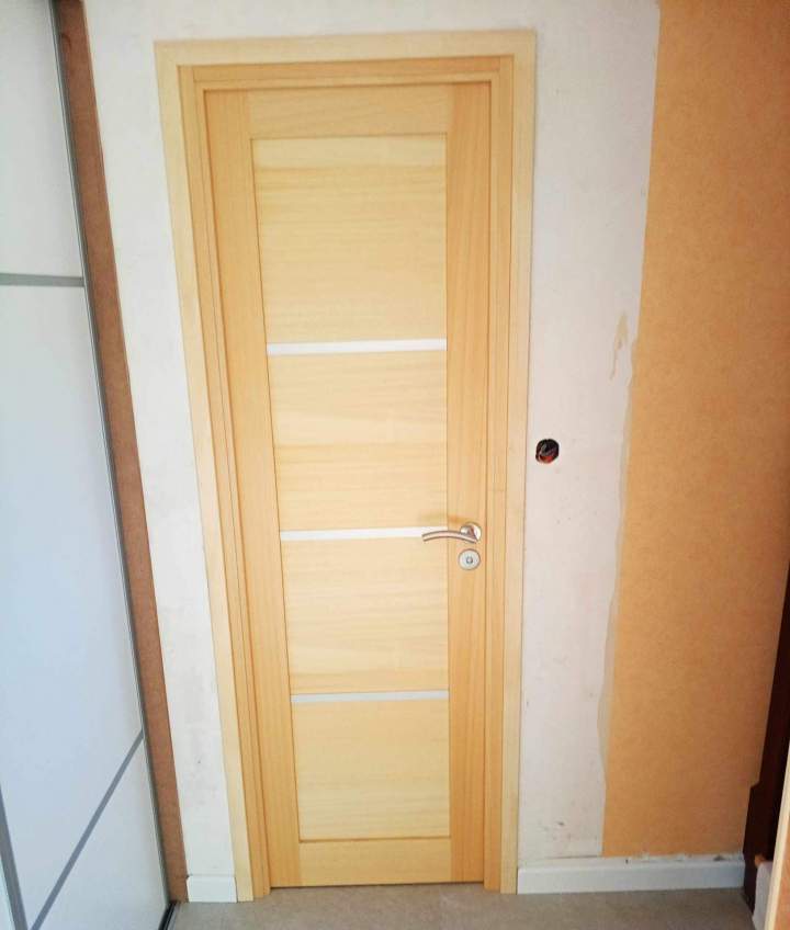 Porte d'entrée en bois Saint-Renan