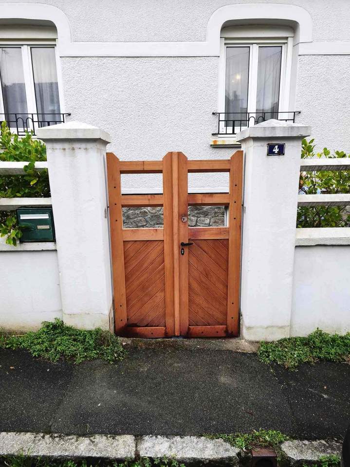 Portail en bois Saint-Renan