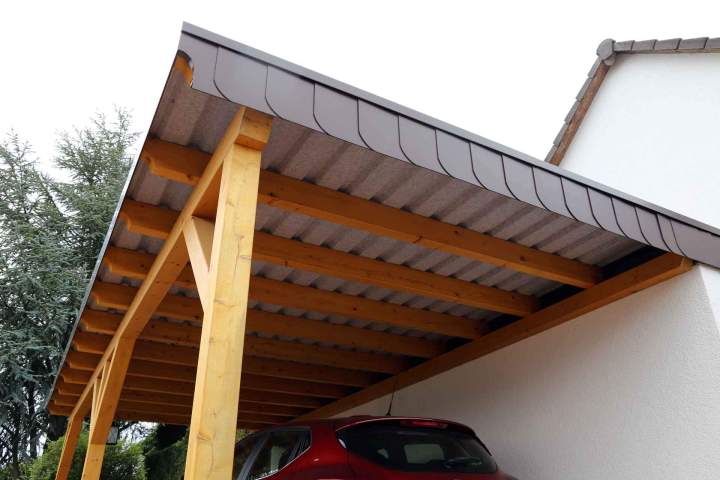 Création carport Saint-Renan 